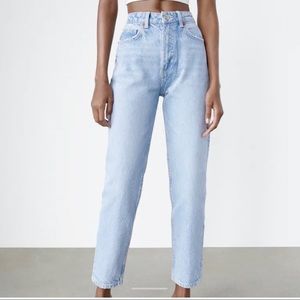 Zara Classic mom jean size 0
